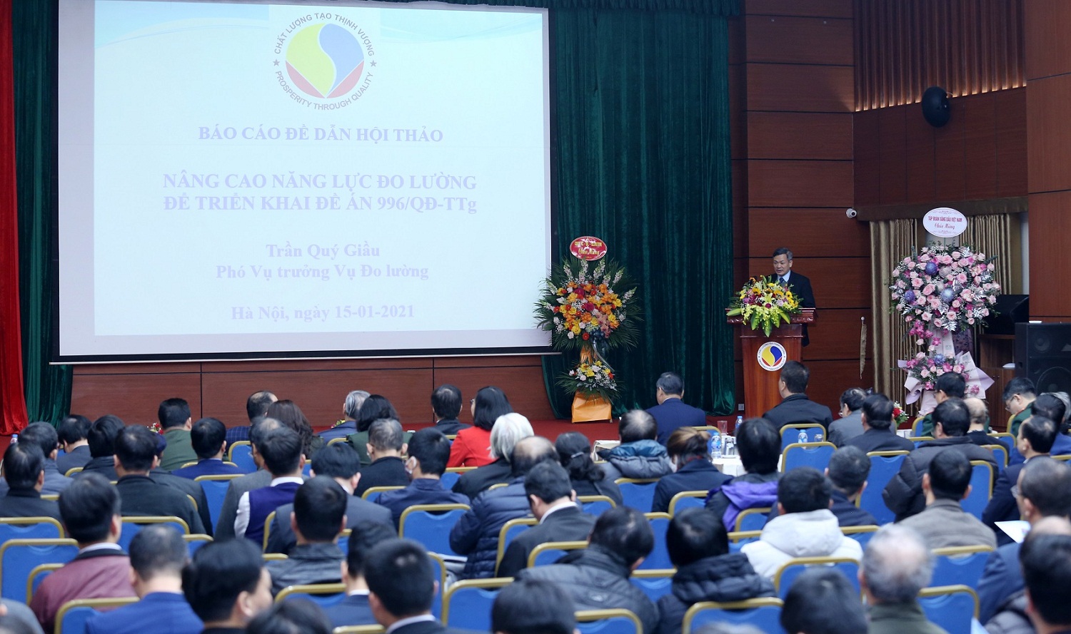 Hội thảo và lễ kỷ niệm Ngày Đo lường Việt Nam 20 - 01 - 2021